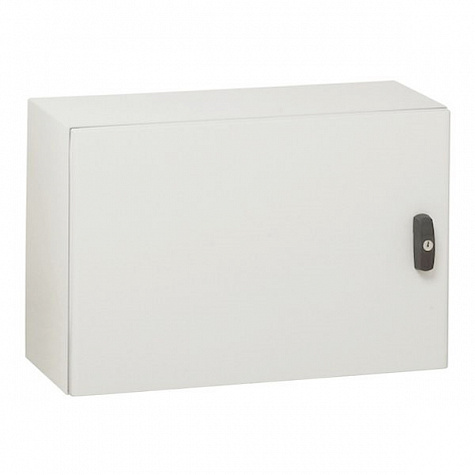 Металлический шкаф Atlantic IP66 IK10 RAL 7035 300x400x200 горизонтальный. Legrand