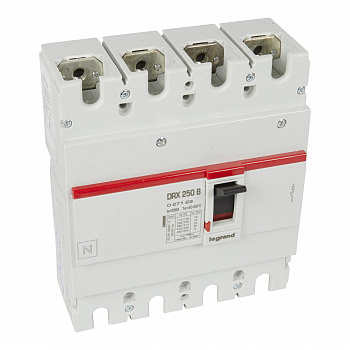 Legrand DRX250 термомагнитный 250A 4П 25KA