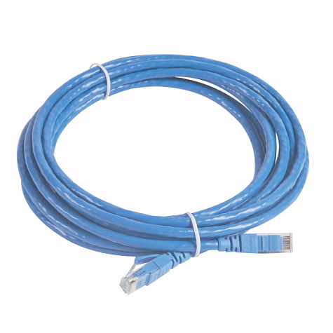 Патч-корд U/UTP кат.6 PVC 5м синий. Legrand