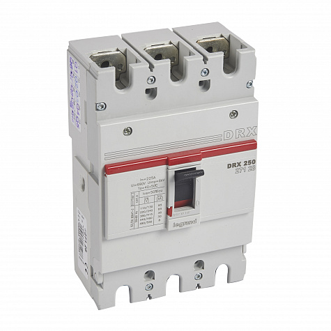 Legrand DRX250 фиксированный 3P 225А 36кА