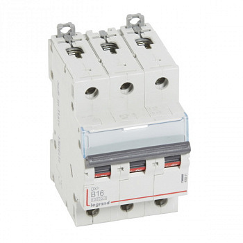 Автоматический выключатель DX3 10000 16kA 25A 3П тип В. Legrand
