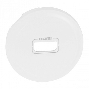 Лицевая панель розетки аудио/видео HDMI. Белый. Legrand Celiane 068216