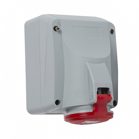 Розетка накладная 32А 3К+З 460В IP44 P17 Tempra Pro. Legrand