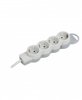 STANDARD Удлинитель У04 4 места 2P+PE 3м 3х1,5мм2 16А белый