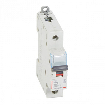 Автоматический выключатель DX3 10000 16kA 3A 1П тип С. Legrand