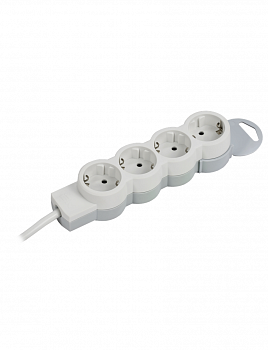 STANDARD Удлинитель У04 4 места 2P+PE 3м 3х1,5мм2 16А белый