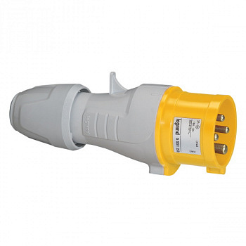 Прямая вилка IP44 100/130В 16A 3К+З P17 Tempra Pro. Legrand