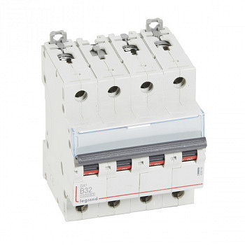Автоматический выключатель DX3 10000 16kA 32A 4П тип В. Legrand