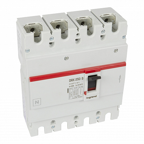 Legrand DRX250 термомагнитный 200A 4П 25KA