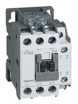 CTX³ 22 Контактор 230V 1НО+1НЗ 3П 22А