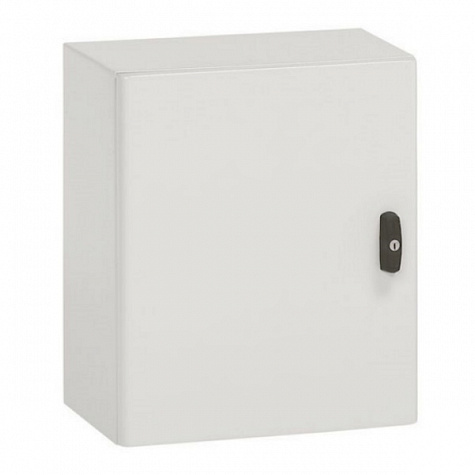 Металлический шкаф Atlantic IP66 IK10 RAL 7035 500x400x250 вертикальный. Legrand