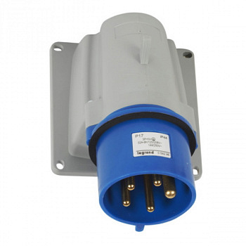 Накладная вилка IP44 200/250В 32A 3К+Н+З P17 Tempra Pro. Legrand