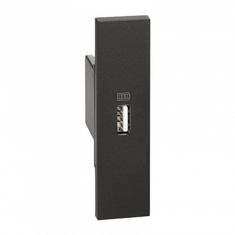 Зарядное устройство USB Стандарт А 1500мА 1 модуль LIVING NOW
