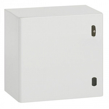 Металлический шкаф Atlantic IP66 IK10 RAL 7035 600x600x300 квадратный. Legrand