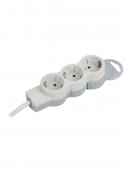 STANDARD Удлинитель У03 3 места 2P+PE 3м 3х1,5мм2 16А белый