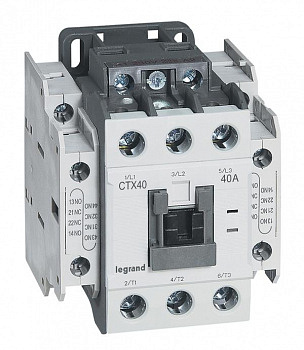 CTX³ 40 Контактор 230V 2НО+2НЗ 3П 40А Legrand арт 416136