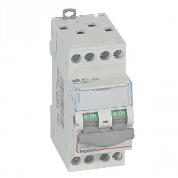 Выключатель-разъединитель DX3-IS 4п 20А 2мод. Legrand