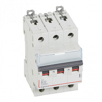 Автоматический выключатель DX3 10000 16kA 32A 3П тип В. Legrand