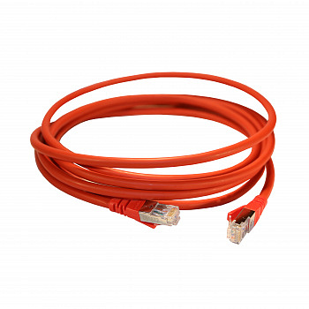 Legrand Коммутационный шнур RJ 45 категория 6а S/FTP LSZH экранированный 3 м красный