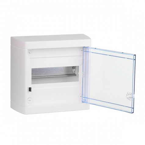 Щит Nedbox нав. 1х8м прозр.дв N+PE Legrand арт 601245