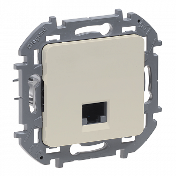Информационная розетка RJ 45 - категория 6 - UTP - INSPIRIA - слоновая кость