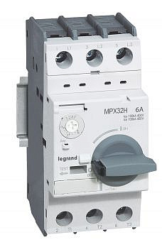 Автомат защиты электродвигателя MPX3 T32H1,6A 100kA Legrand арт 417325