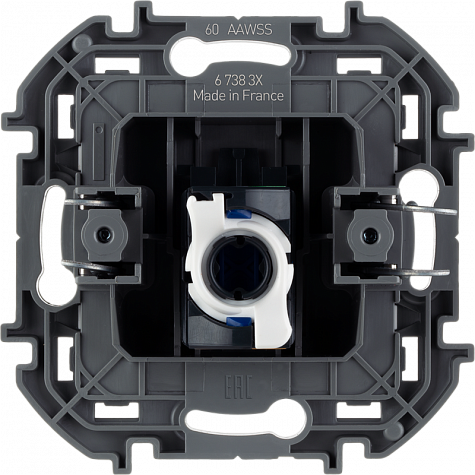Информационная розетка RJ 45 - категория 6 - UTP - INSPIRIA - антрацит