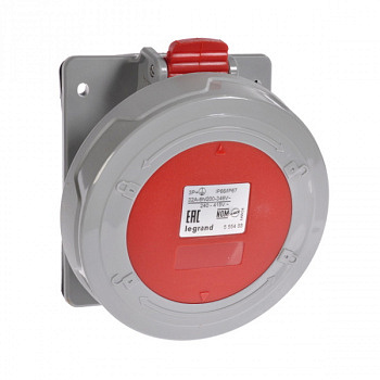 Встраиваемая розетка IP66/67 380/415В 32A 3К+З P17 Tempra Pro. Legrand