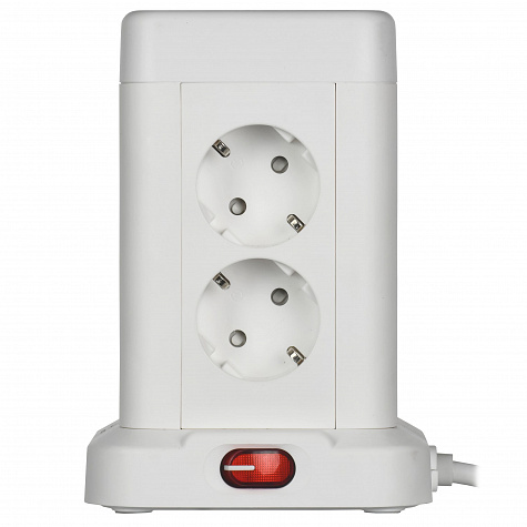 DOMINIC Удлинитель У08K 1,5м 3х1мм2 USB A+C 20Вт Белый