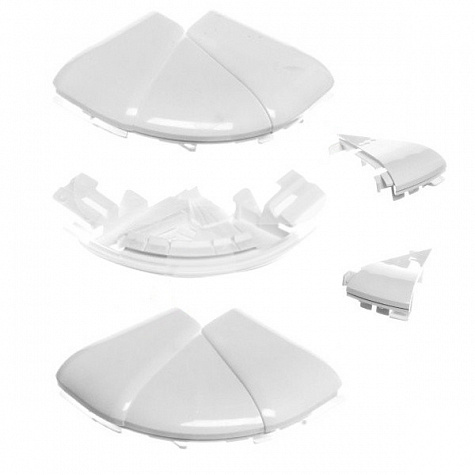 Угол внешний DLP для 150х65, 195х65 и 220х65. Legrand 