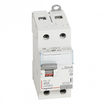 УЗО DX3 2П 30mA 40А тип A. Legrand