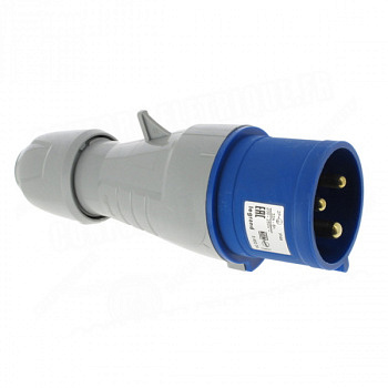 Прямая вилка IP44 200/250В 32A 2К+З P17 Tempra Pro. Legrand