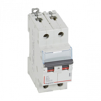 Автоматический выключатель DX3 6000 10kA 3A 2П тип В. Legrand