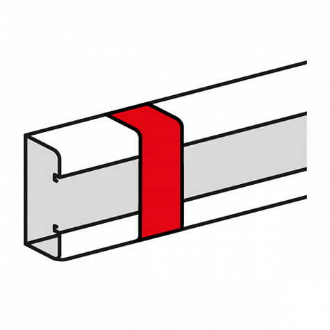 Накладка на стык профиля Metra для 100x50. Legrand