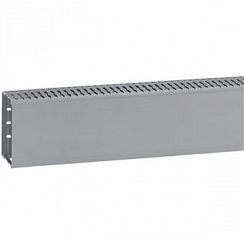 Кабель-канал перфорированный Transcab 120x80 мм, Серый. Legrand