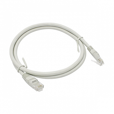 Патч-корд U/UTP кат. 5е PVC 0,5м серый. Legrand арт 051817