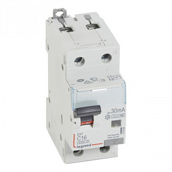 Дифференциальный автомат DX3 30mA 16A 1П+N Тип F. Legrand