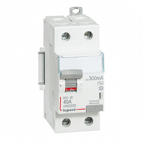 УЗО DX3 2П 300mA 40А тип AC. Legrand арт 411525