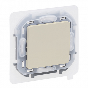 Переключатель IP44 - INSPIRIA - 10 AX - 250 В~ - слоновая кость