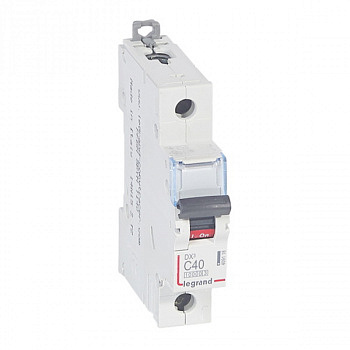 Автоматический выключатель DX3 10000 16kA 40A 1П тип С. Legrand