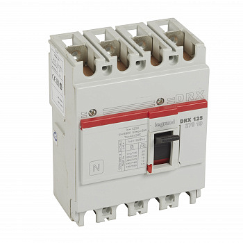 Legrand DRX125 термомагнитный 125A 4П 10KA