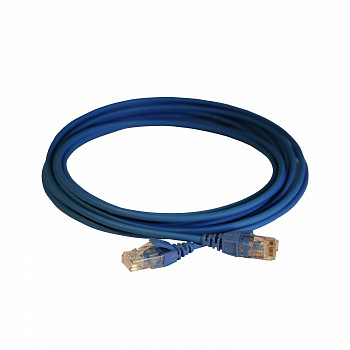 Legrand Шнур коммутационный HD RJ 45 - категория 6 - U/UTP - LSZH - неэкранированный - 3 м - голубой