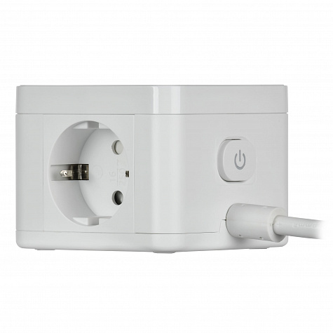 DOMINIC Удлинитель Qi10Вт У02К 1,3м 3х1мм2 USB A+C Белый