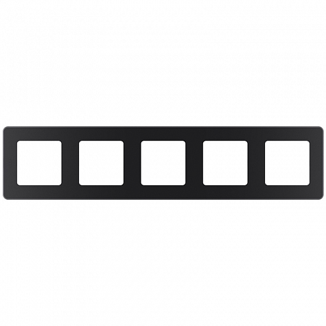 Рамка - 5 постов - INSPIRIA - антрацит