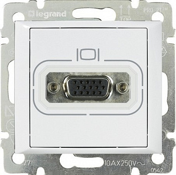 Valena Розетка HD15 белая Legrand арт 770083