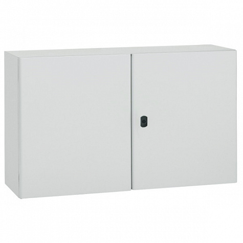 Металлический щит Atlantic IP55 со сплошной монтажной платой 800x1000x300 2 двери. Legrand