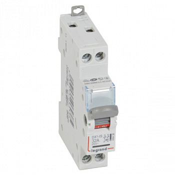 Выключатель-разъединитель DX3-IS 2п 32А с индикатором 1мод. Legrand