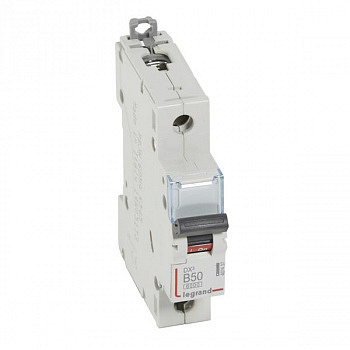 Автоматический выключатель DX3 6000 10kA 50A 1П тип В. Legrand