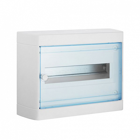 Щит Nedbox нав. 1х12м прозр.дв N+PE