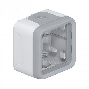 Монтажная коробка 1 пост Серый. Plexo(мембр. сальники),IP55. Legrand